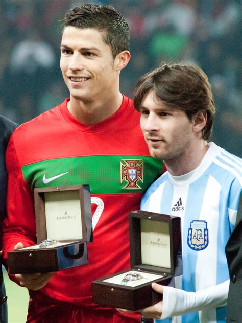 lionel Messi and Ronaldo